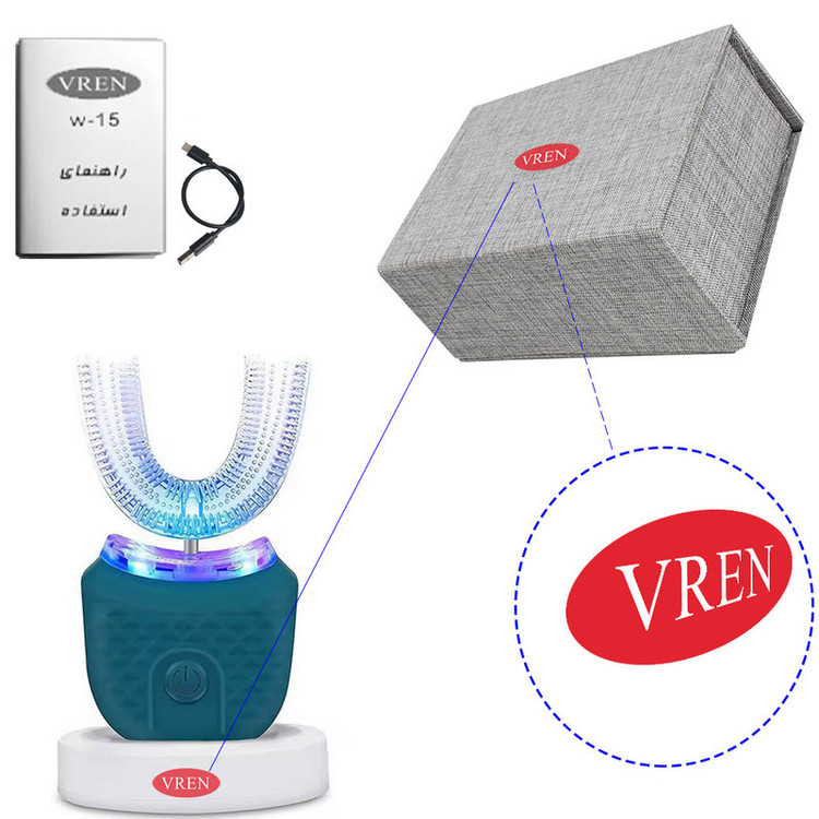 دستگاه سفید کننده دندان و مسواک برقی ویرن مدل w-15